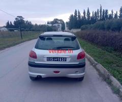 peugeot 206 a vendre 5cv